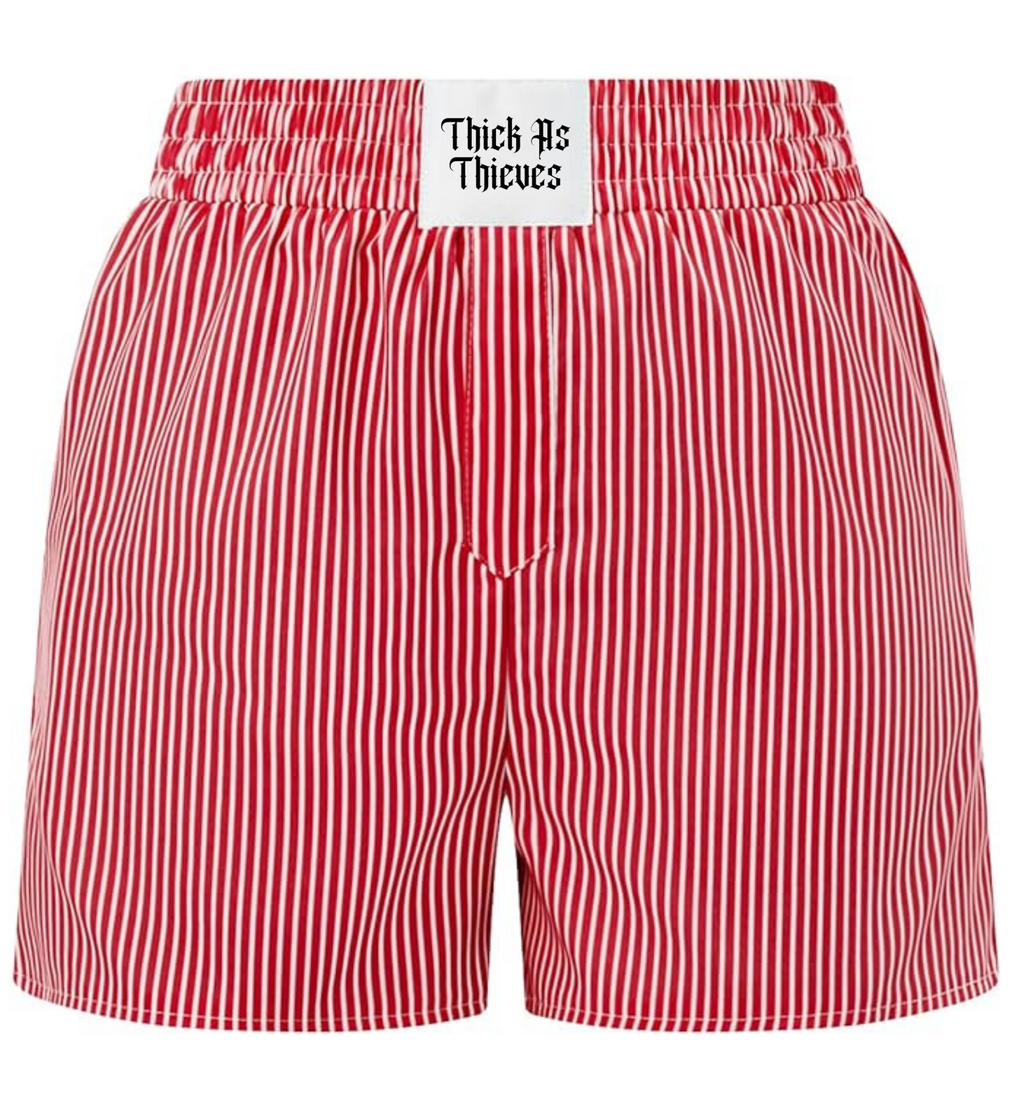 Red Striped Oversize Boxer Short