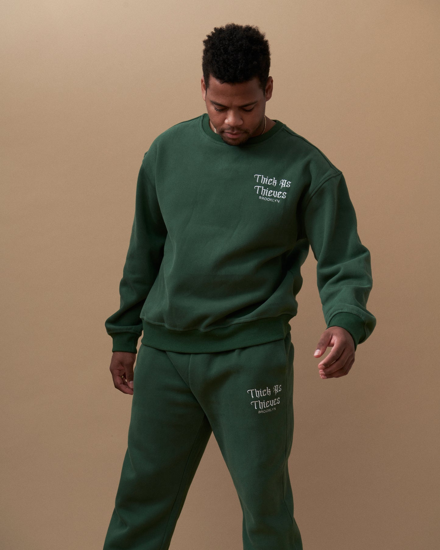Original Crewneck Forest Green