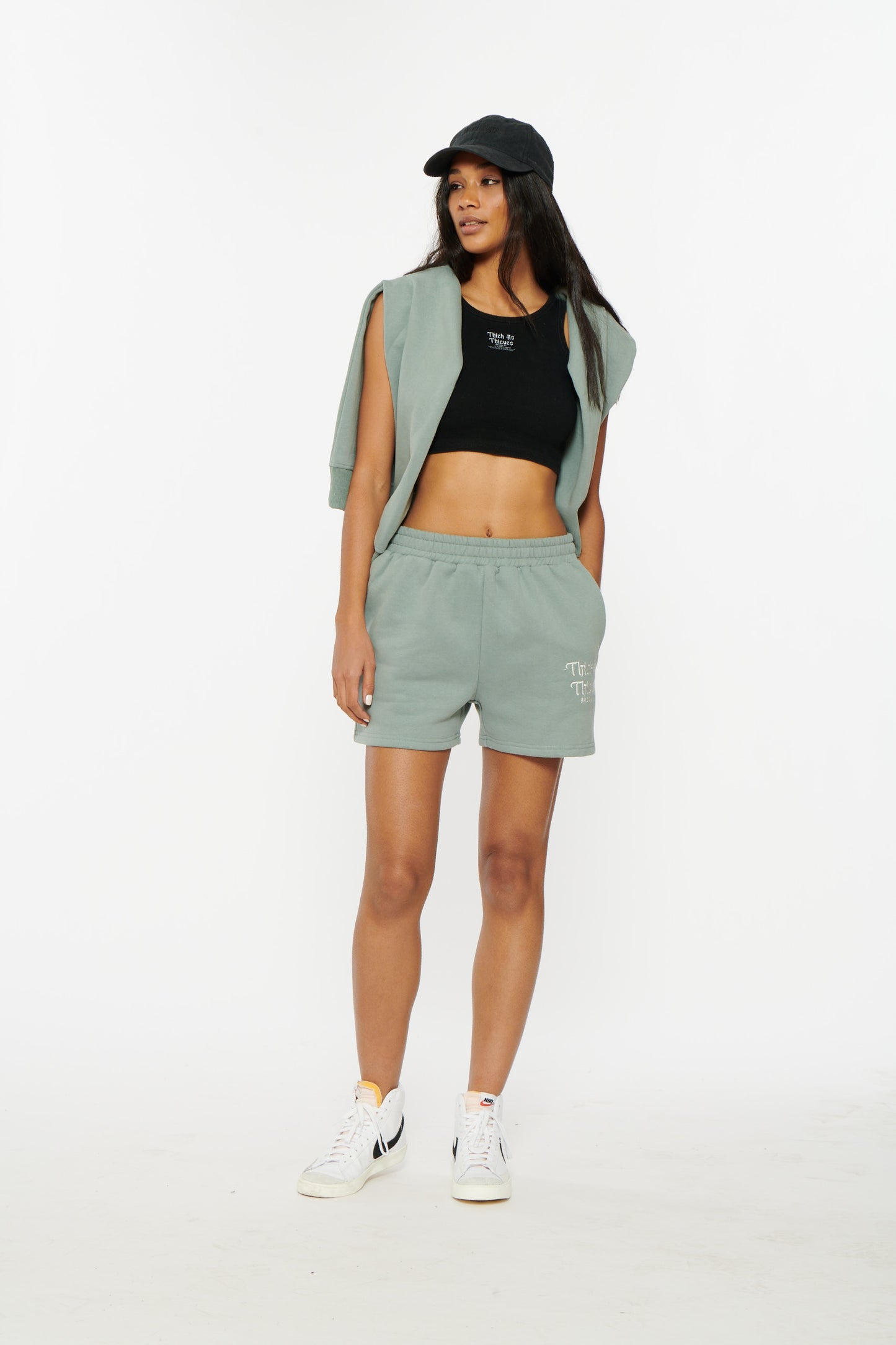 Unisex Shorts Organic Green