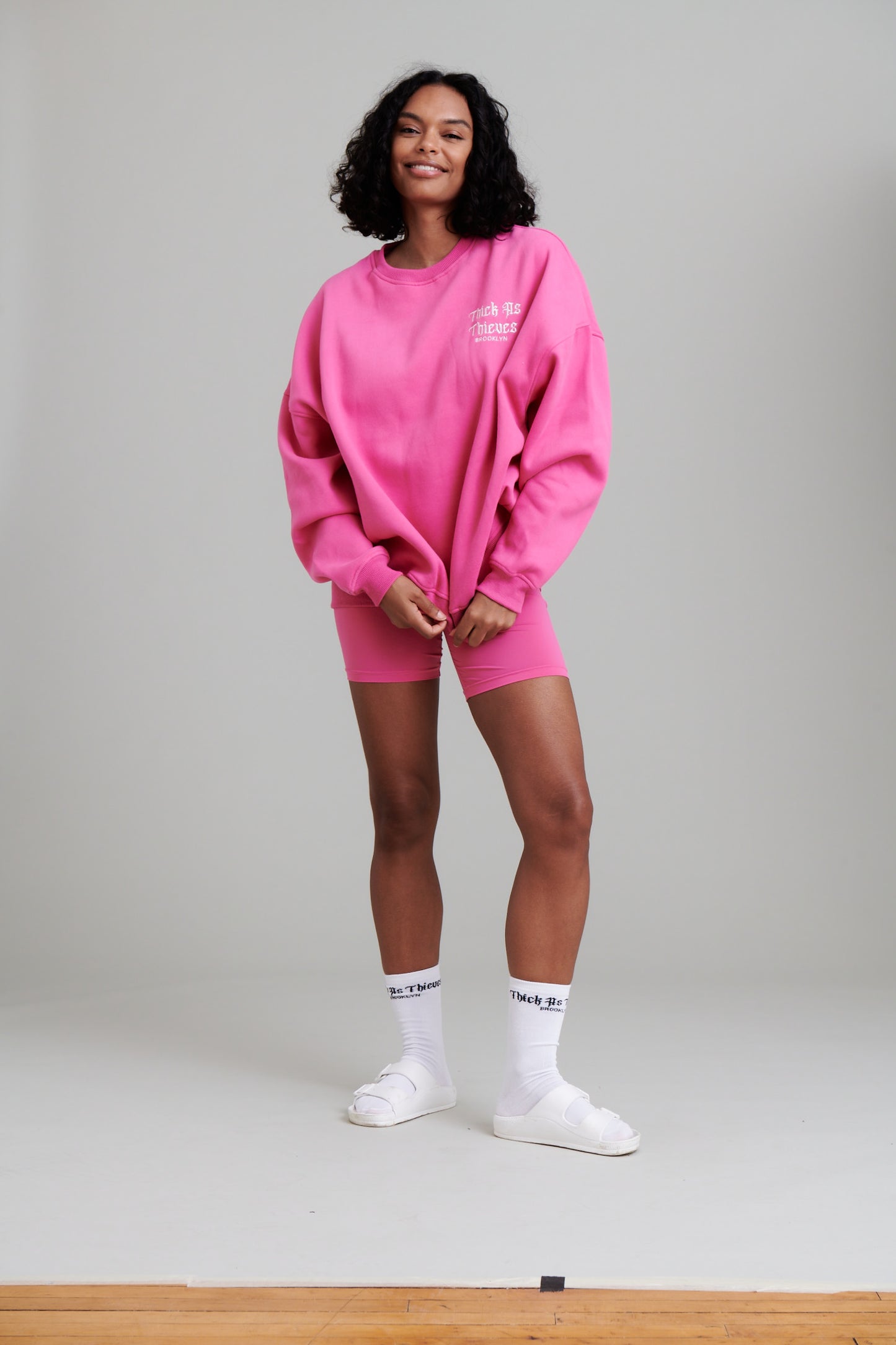 Oversized Crewneck Pink