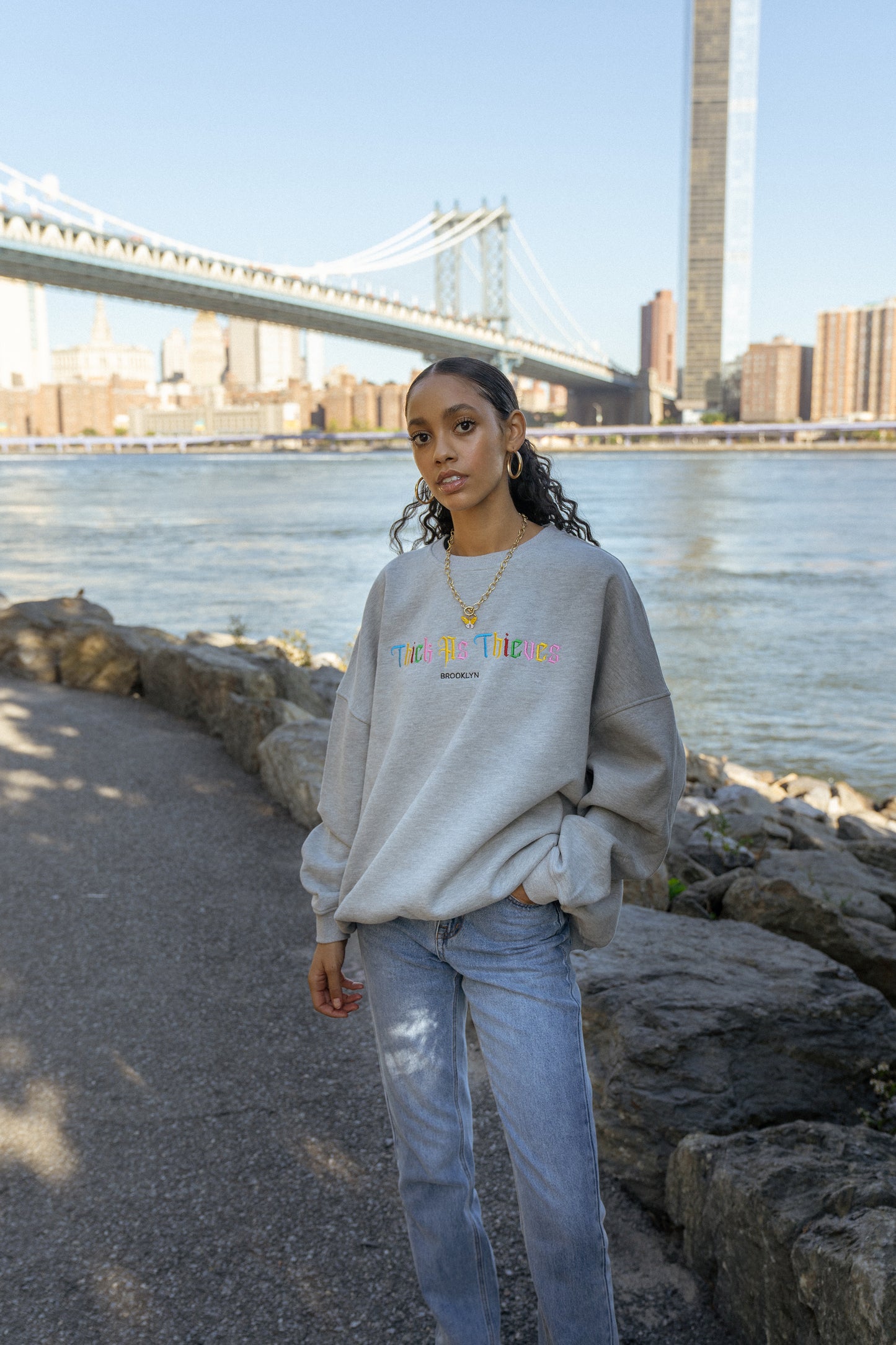Oversized Crewneck "Wifey Edition"