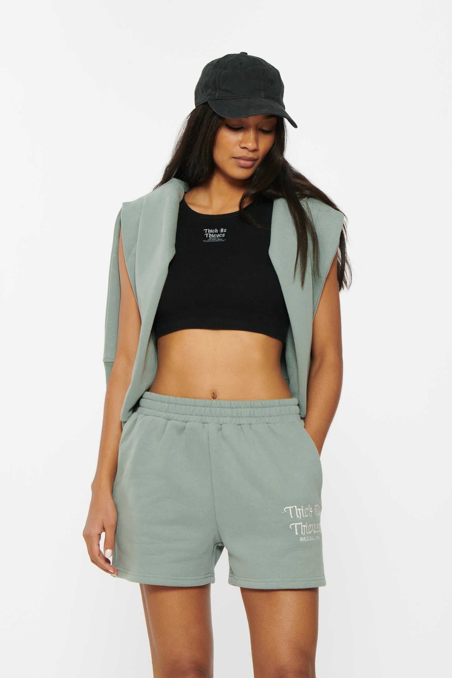 Ribbed Cropped Tank