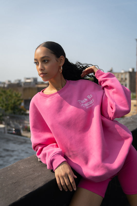 Oversized Crewneck Pink